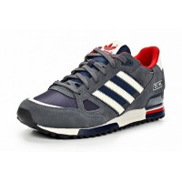 Кроссовки Adidas ZX 750 серые с черным